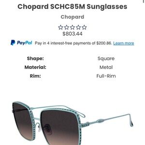 Chopard SCHC85M Sunglasses